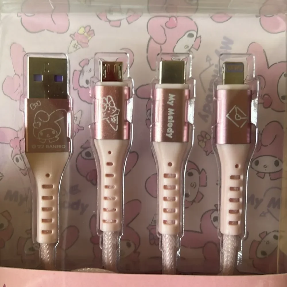 Sanrio My Melody USB Cell Charger Set
